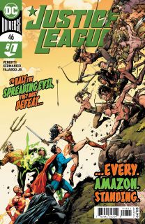 Justice League #46 - okładka