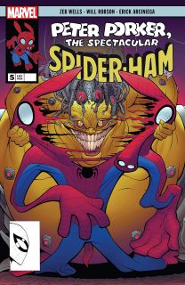 Spider-Ham #5 - okładka