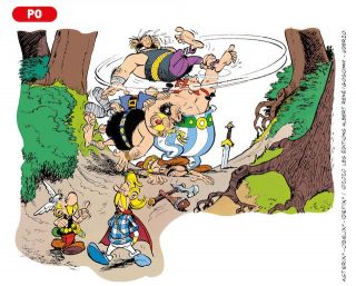 Asteriks. Złoty menhir (po)