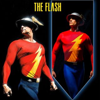 Prace Alexa Rossa i serial Stargirl - porównanie