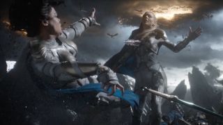 2. Thor: Ragnarok - scena retrospekcji (1:19:13 - 1:19:54)