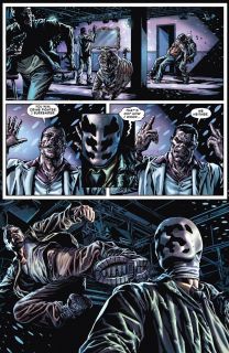 Before Watchmen: Rorschach #3 - plansze
