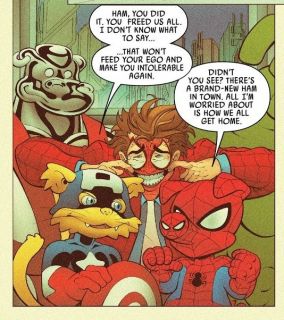 Spider-Ham #5 - plansze