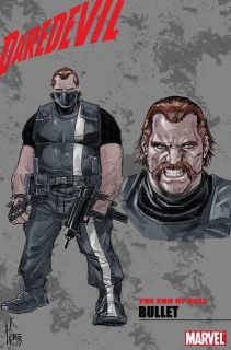 Daredevil #20 - projekty postaci