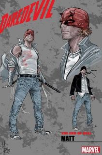 Daredevil #20 - projekty postaci