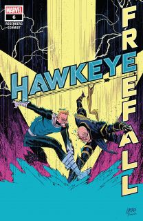 Hawkeye: Freefall #6 - okładka