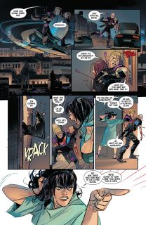 Hawkeye: Freefall #6 - plansze