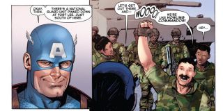 Empyre: Captain America #1 - plansze