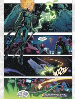 Captain Marvel #18 - plansze