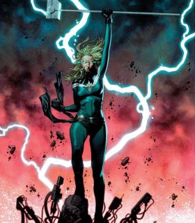 Captain Marvel #18 - okładka