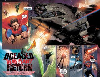 DCeased: Dead Planet #1 - plansze