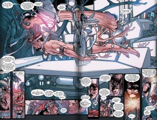 W jeszcze innym komiksie z serii Ultimate Stark miał stosunkowo spory guz mózgu. Początkowo wierzono, że stanowi on zagrożenie dla życia herosa, jednak z czasem wyjawiono jego prawdziwe przeznaczenie – narośl mogła dowolnie… hakować komputery i systemy technologiczne.  