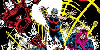 Przez lata w komiksach Marvela ukazywano wiele różnych odmian Avengers – Iron Man był członkiem ogromnej większości z nich. I tak działał on choćby w West Coast Avengers, New Avengers, Mighty Avengers czy Force Works.    