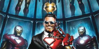 W jednym z komiksów rozgrywających się w alternatywnym świecie Ultimate matka Starka była biotechnologiem, pracującym nad rozrostem komórek mózgowych. W wyniku nieszczęśliwego wypadku ciężarna kobieta, przygotowując się do urodzenia Tony’ego, została tymi komórkami zainfekowana – i tak chłopiec przyszedł na świat jako prawdziwy geniusz obdarzony w dodatku przyspieszonym czynnikiem samoleczniczym. Z drugiej jednak strony zintensyfikowała się jego wrażliwość na ból, co wpłynęło następnie na zwiększone problemy z alkoholem. 