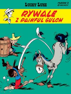Lucky Luke. Rywale z Painful Gulch, tom 19 okładka