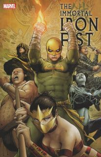 25. Nieśmiertelny Iron Fist (2006-2009; Ed Brubaker, Matt Fraction, David Aja, Travel Forman, Sal Buscema i inni) – u progu XXI wieku Daniel Rand wciąż pozostawał drugoligowym herosem w panteonie Domu Pomysłów. Za sprawą tej serii awansował jednak na należne mu miejsce. I tak czytelnicy mają tu okazję zapoznać się z jego mitologią na współczesną modłę, będąc często zabieranymi w dalekowschodnie rejony, dające znakomity kontrast dla zasadniczej osi fabularnej.