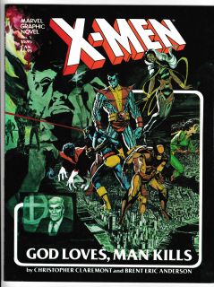 18. X-Men: Sezon pierwszy/Bóg kocha, człowiek zabija (1982; Chris Claremont, Brent Anderson) – wielebny William Stryker ma w życiu zasadniczo jeden cel: wytępić wszystkich mutantów. Jest tak zdeterminowany, że po telewizyjnej debacie z Charlesem Xavierem… porywa Profesora X. Na tym jednak nie koniec niespodzianek. Claremont nie boi się tu brać się za łby z kontrowersyjnymi tematami, dzięki czemu napisana przez niego opowieść jest wciąż aktualna, nawet po blisko 4 dekadach od jej powstania.