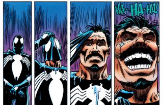 7. Spider-Man: Ostatnie łowy Kravena (1987; J.M. DeMatteis, Mike Zeck) – a gdyby tak zwycięstwo złoczyńcy przyszło w historii niezaliczanej w skład kolejnego „What If”? To opowieść przede wszystkim o Kravenie, który na każdym etapie życia chce pokazać swoją wyższość nad Spider-Manem. Czytelnicy mogą być zachwyceni choćby znakomitym poprowadzeniem narracji; choć komiks rozpoczyna się w typowy dla świata superbohaterów sposób, wszystko, co następuje później, będzie dla odbiorcy zaskoczeniem.