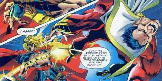 Thor vs. Shazam - fragmenty pojedynku