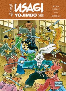  Usagi Yojimbo. Saga, tom 5 okładka