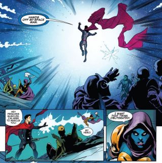 Lords of Empyre: Emperor Hulkling #1 - plansze