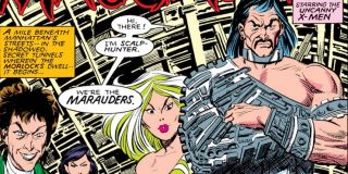 Uncanny X-Men #210 - plansza