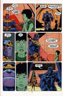 Thanos i Gamora w komiksach