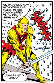 Lśniący Rycerz w komiksach