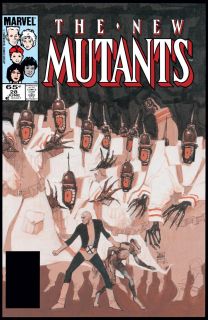 New Mutants #28 - ostateczna wersja okładki