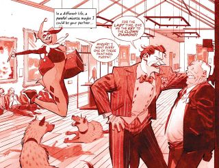 Harley Quinn: Black + White + Red #6 - plansze