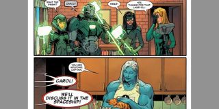 Captain Marvel #20 - plansze
