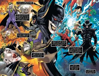 Dark Nights: Death Metal - Legends of the Dark Knights #1 - materiały promocyjne