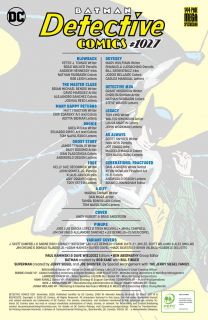 Detective Comics #1027 - plansze