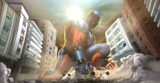 Atom Smasher - szkic koncepcyjny