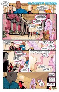 Legion of Super-Heroes #8 - plansze