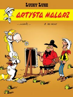Lucky Luke. Artysta malarz, tom 69 okładka
