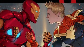 8. II wojna domowa (2016): Kapitan Marvel postanowiła wykorzystywać moce jednego z Inhumans, aby przewidywać przyszłe zbrodnie i jeszcze przed ich dokonaniem zatrzymać potencjalnych sprawców. W opozycji do niej stanął Iron Man; kolejny konflikt pomiędzy herosami doprowadził do tego, że część z nich straciła życie.    