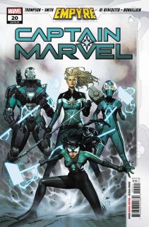 Captain Marvel #20 - okładka