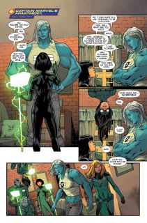 Captain Marvel #20 - plansze