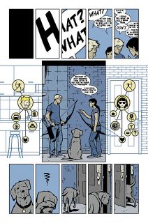 Hawkeye #11 - plansze