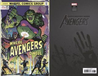 Okładki alternatywne do październikowych zeszytów Marvela