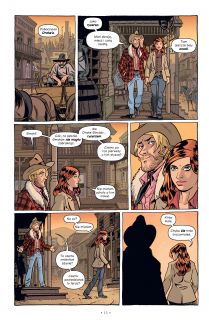 Szósty rewolwer. Tom 7: Nie kula, lecz upadek - plansza