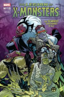 Okładki alternatywne do październikowych zeszytów Marvela