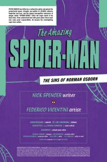 Amazing Spider-Man: The Sins of Norman Osborn #1 - plansze