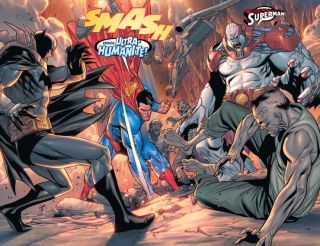 Batman/Superman #11 - plansze