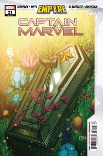 Captain Marvel #21 - okładka