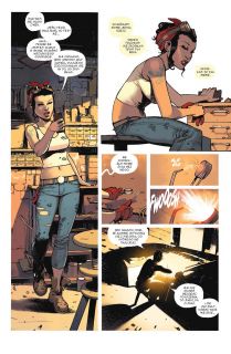 Death or Glory, tom 1 - plansza