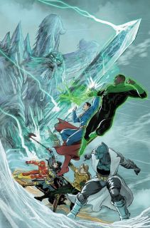 Justice League: Endless Winter #2 - okładka