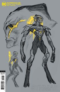 Superman #25 - szkic