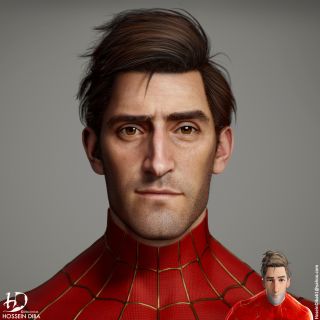 Spider-Man Uniwersum fanowska grafika